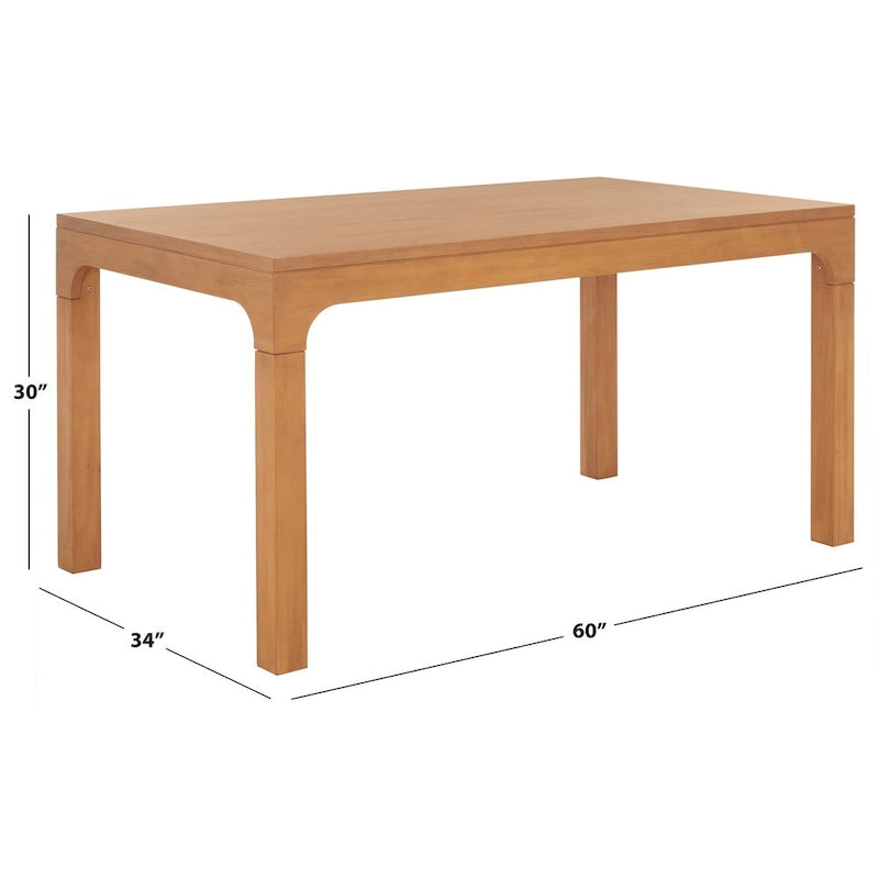 Table à manger rectangulaire – 152 cm L x 86 cm l x 76 cm H
