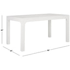 Table à manger rectangulaire – 152 cm L x 86 cm l x 76 cm H